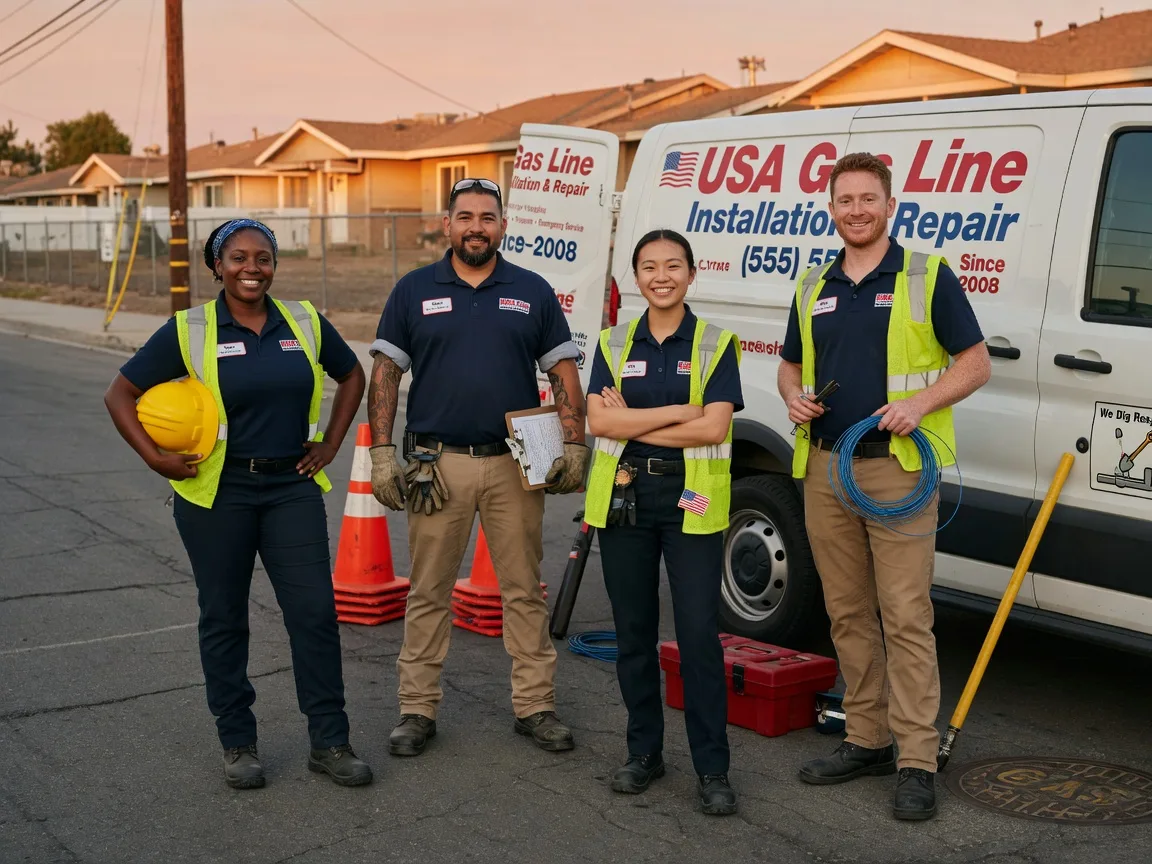 Gas Line Installation company in Donnellson, IA